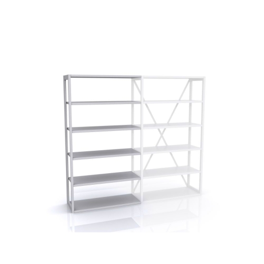 Bisley LIGHT 1018ESEXK305S  Büroregal 1832 x 1000 x 300 (HxBxT in mm)