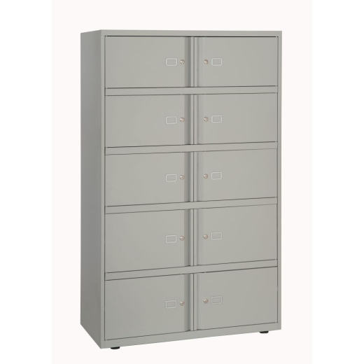 Bisley SYL1050LS3J2A Schließfächerschrank 1643-1667 x 1000 x 470 (HxBxT in mm)
