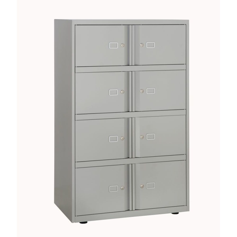 Bisley SYL0840LS3JA Schließfächerschrank 1301-1325 x 800 x 470 (HxBxT in mm)