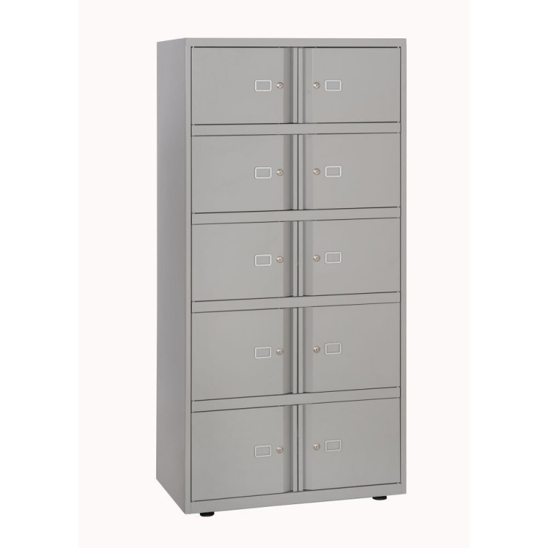 Bisley SYL0850LS3J2A Schließfächerschrank 1643-1667 x 800 x 470 (HxBxT in mm)