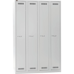 Bisley LIGHT GL12Q1245 Garderobenschrank 1850 x 1200 x 500 (HxBxT in mm) - Expressartikel