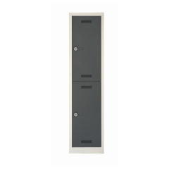 Bisley ML04S2 Garderobenschrank 1700 x 422 x 500 (HxBxT in mm)