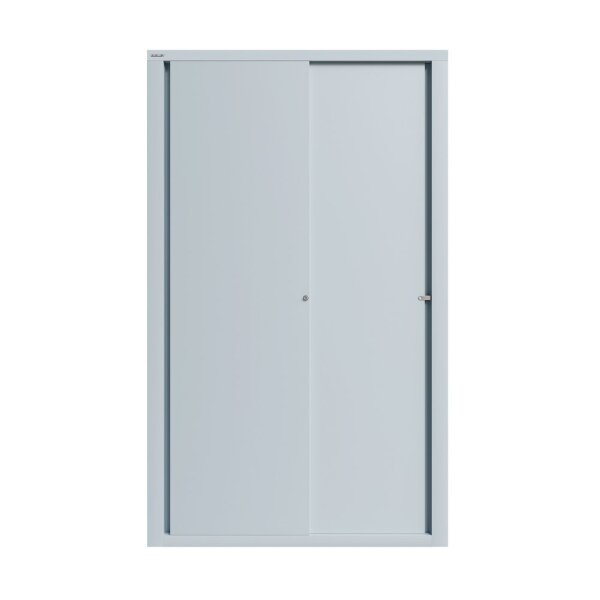 Bisley Schiebetürenschrank ECO SD12194S, 1980 x 1200 x 430mm (HxBxT)