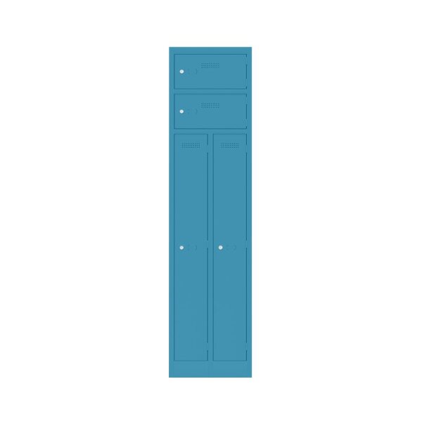 Bisley Garderobenschrank Primary Locker PLF4545D4, 1800 x 450 x 450mm (HxBxT)