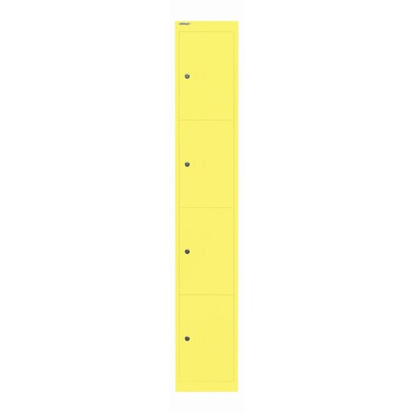 Bisley Schließfachschrank Office CLK184, 1802 x 305 x 457mm (HxBxT)