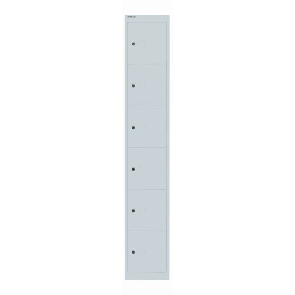 Bisley Schließfachschrank Office CLK186, 1802 x 305 x 457mm (HxBxT)