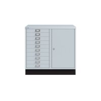 Bisley Multimediastation LKOM, 670 x 700 x 452mm (HxBxT)