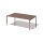 Bisley Cito Chefarbeitsplatz/ Konferenztisch DUH2012, 650-850 x 2000 x 1200mm (HxBxT)