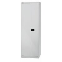 Bisley Flügeltürenschrank UNIVERSAL E782A04B645645, 645 lichtgrau, 1950 x 600 x 400mm (HxBxT)