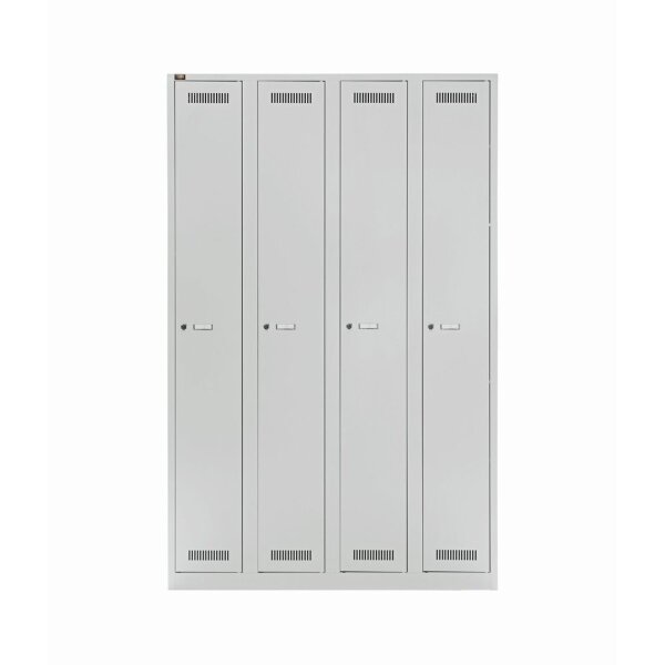 Bisley Garderobenschrank LIGHT GL12Q1245, 1850 x 1200 x 500mm (HxBxT)