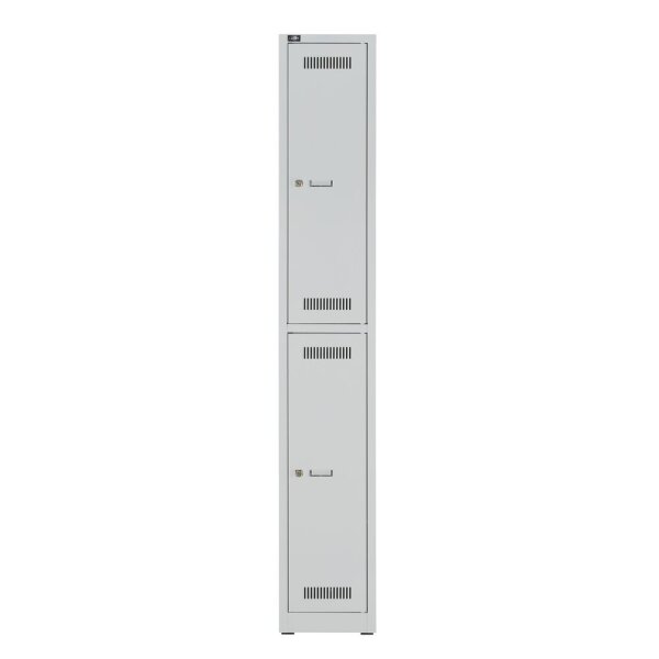 Bisley Garderobenschrank LIGHT GL03S2245, 1850 x 300 x 500mm (HxBxT)