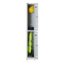 Bisley Garderobenschrank LIGHT GL03S2245, 1850 x 300 x 500mm (HxBxT)