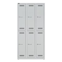 Bisley Garderobenschrank LIGHT GL09T2245, 1850 x 900 x 500mm (HxBxT)