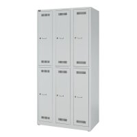 Bisley Garderobenschrank LIGHT GL09T2245, 1850 x 900 x 500mm (HxBxT)