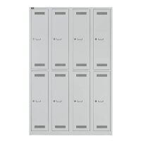 Bisley Garderobenschrank LIGHT GL12Q2245, 1850 x 1200 x 500mm (HxBxT)