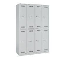 Bisley Garderobenschrank LIGHT GL12Q2245, 1850 x 1200 x 500mm (HxBxT)