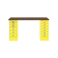 Bisley MultiDesk MD1468NW641, 641 zinkgelb, NW natur...