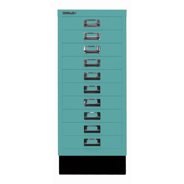 Bisley MultiDrawer™ L2910S659, 659 aquamarin, 670 x 279 x 380mm (HxBxT)
