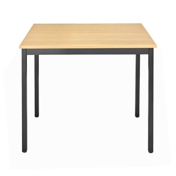 Bisley Mehrzwecktisch MTC250706BC334, BC buche, 334 anthrazitgrau, 740 x 700 x 600mm (HxBxT)